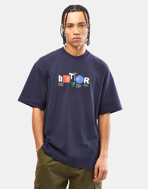 Butter Goods Design Co T-Shirt - Navy