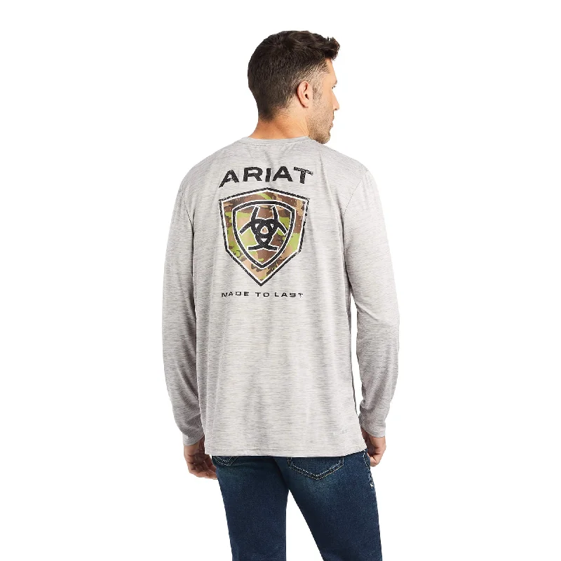 Ariat Men's Charger Camo Shield L/S T-Shirt