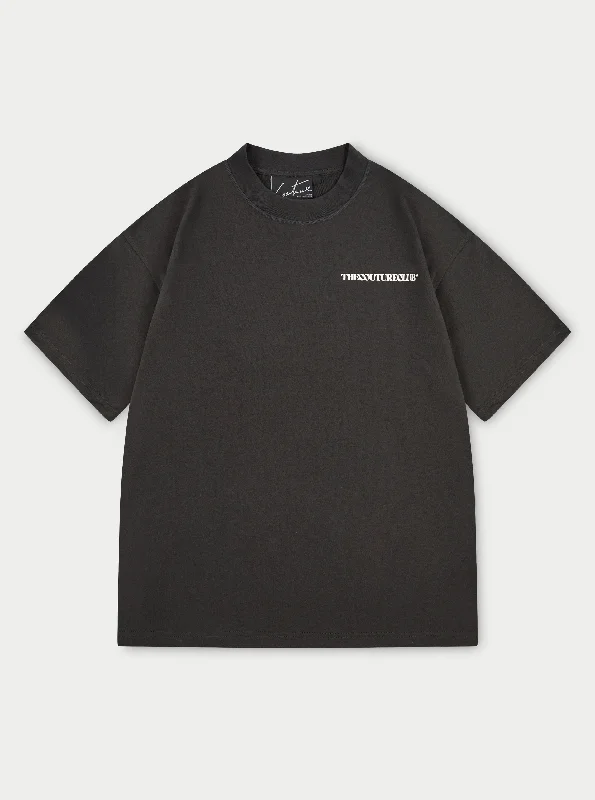 HEAVYWEIGHT COPYRIGHT T-SHIRT - BLACK