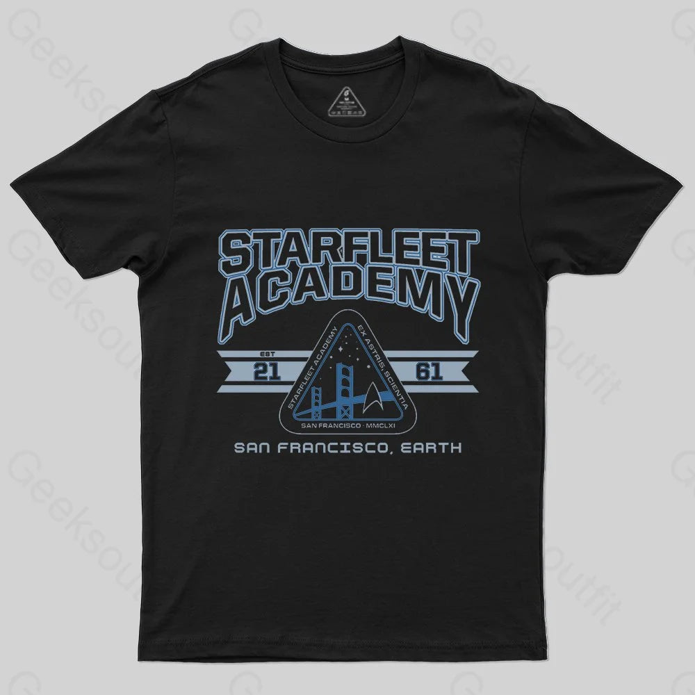 Cosmic Voyage Starfleet Academy Earth T-shirt