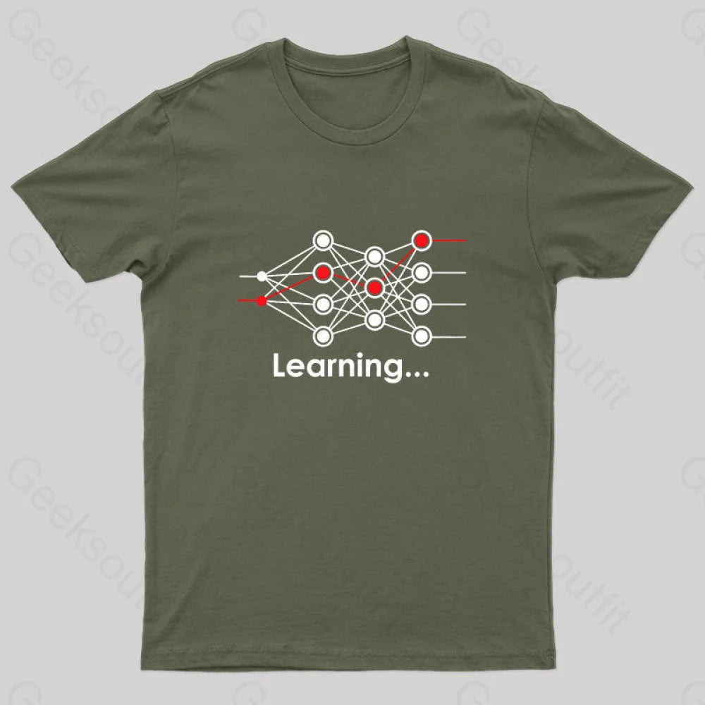 Data Science Neural Network Learning Machine Geek T-Shirt