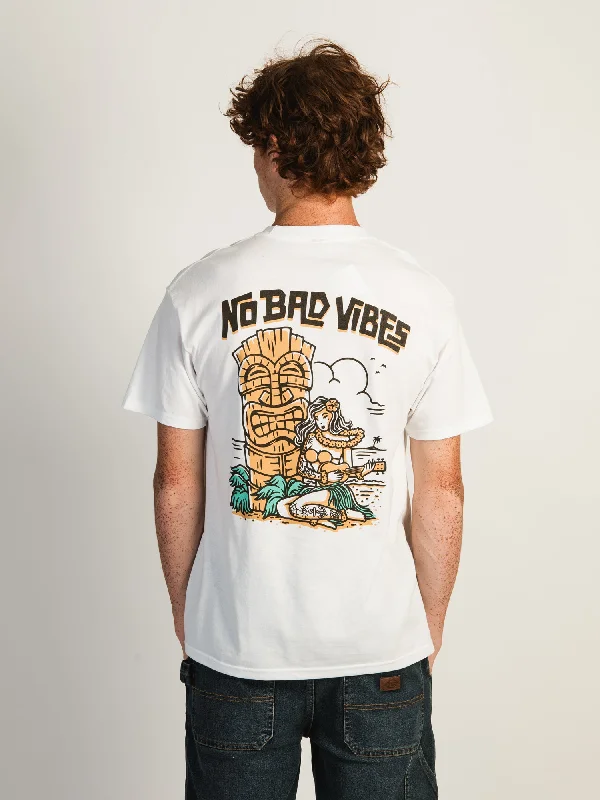 DEATH COAST SUPPLY NO BAD VIBES T-SHIRT