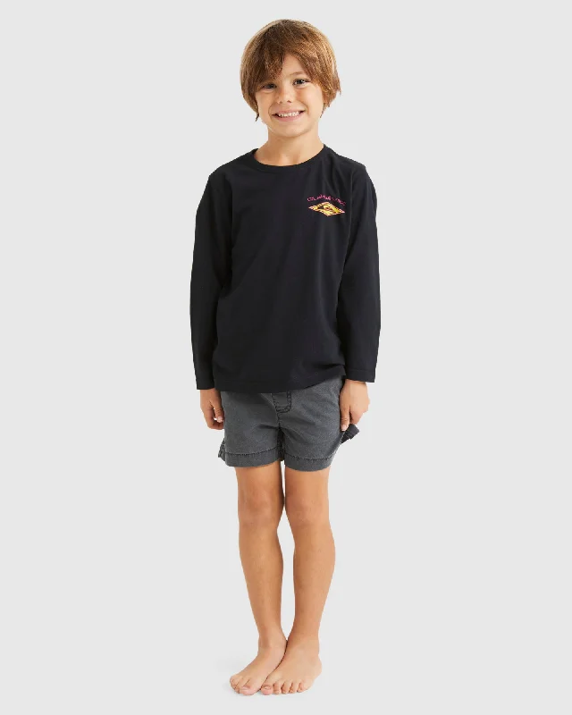 Boys 2-7 Diamond Long Sleeve T-Shirt