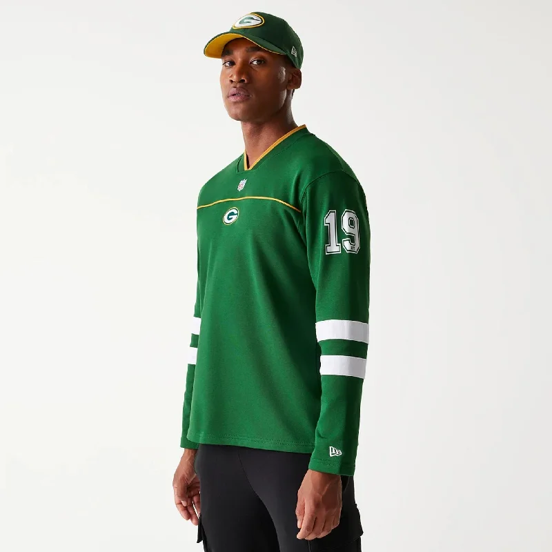 Green Bay Packers Korea Green Long Sleeve T-Shirt