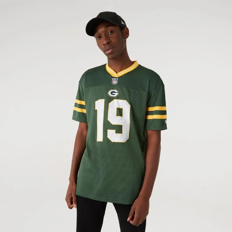 Green Bay Packers NFL Dark Green Mesh T-Shirt