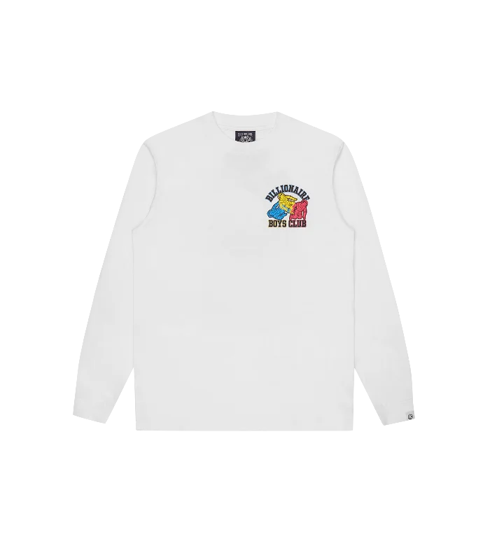 HEART & MIND LS T-SHIRT - WHITE