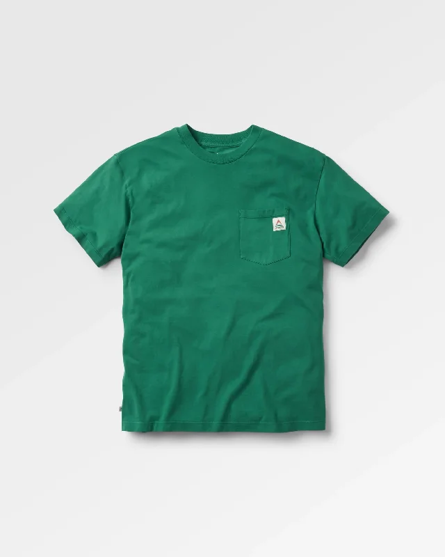 Heritage Recycled Relaxed Fit T-Shirt - Forest Green