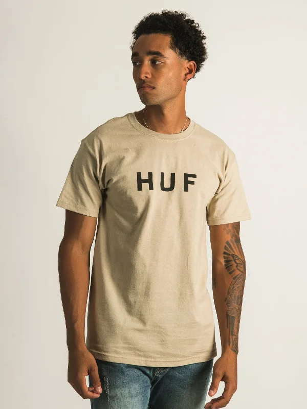 HUF ESSENTIALS OG LOGO T-SHIRT  - CLEARANCE