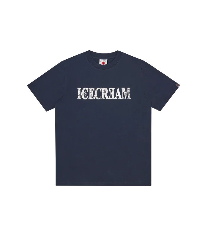 ICECREAM WORLD TOUR T-SHIRT - NAVY