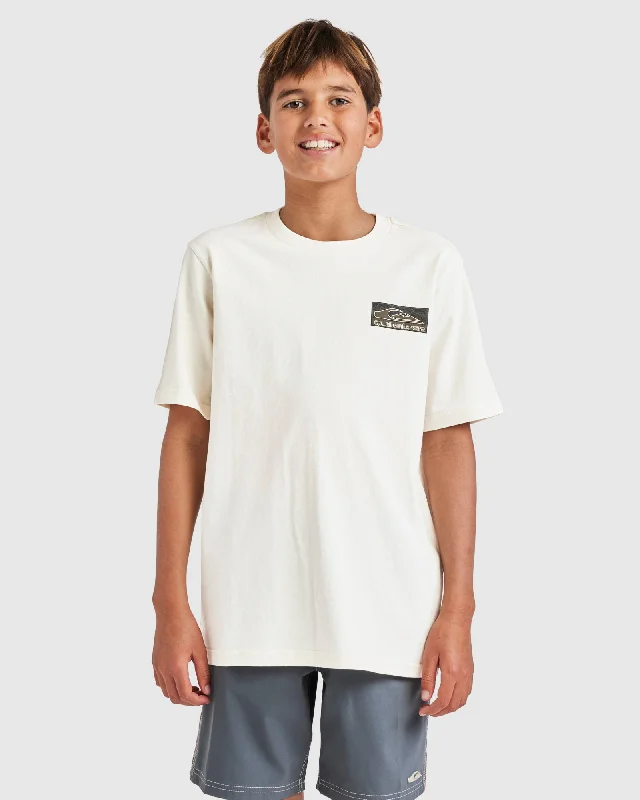 Boys Kowhaiwhai Mangopare Omni T-Shirt