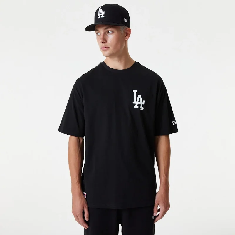 LA Dodgers MLB Essential Black Oversized T-Shirt