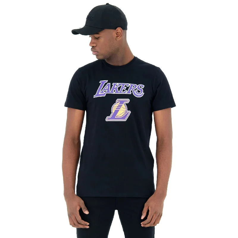 LA Lakers NBA Regular Black T-Shirt