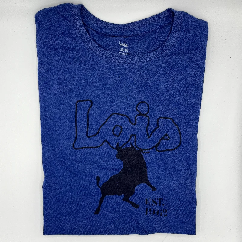 Dark Blue Lois Bull