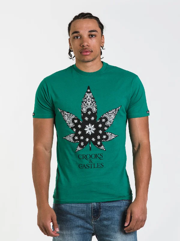 CROOKS & CASTLES 420 KUSH T-SHIRT - CLEARANCE