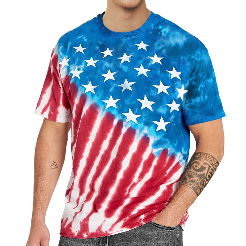 Men's Patriotic Burst T-Shirt