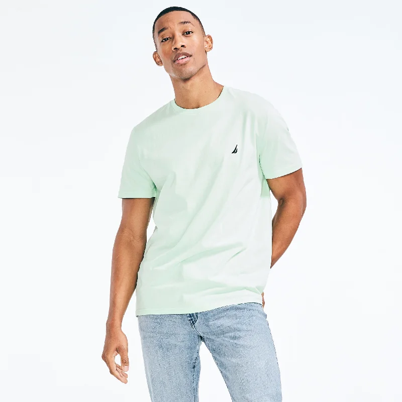 Nautica Mens Logo Crewneck T-Shirt