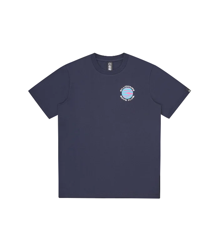 PLANET LOGO T-SHIRT - NAVY