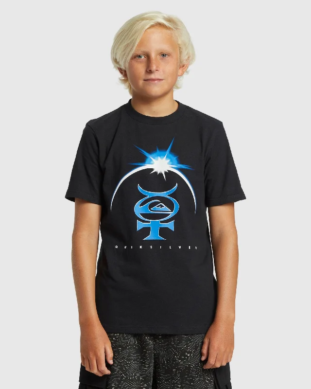 Boys Quik Eclipse Short Sleeves T-shirt