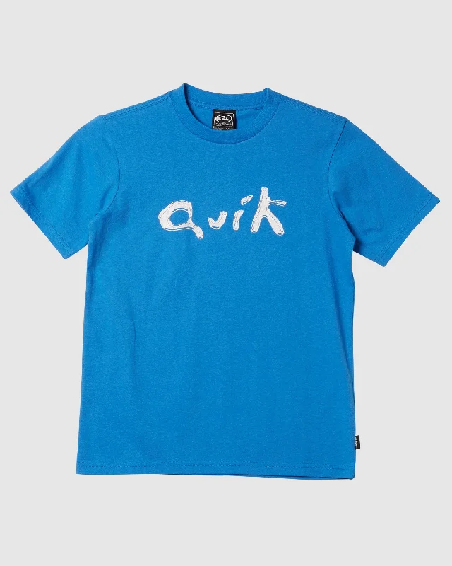 Boys Quik Liquid Short Sleeves T-shirt