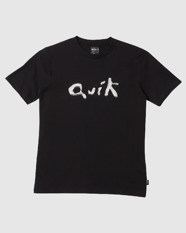 Boys Quik Liquid Short Sleeves T-shirt