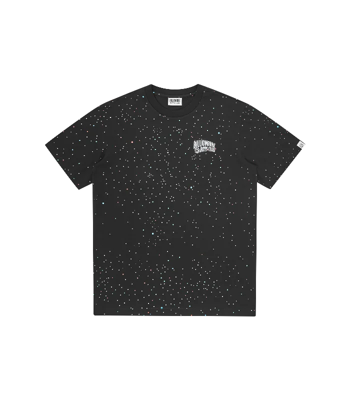 REFLECTIVE SMALL ARCH LOGO T-SHIRT - GALAXY