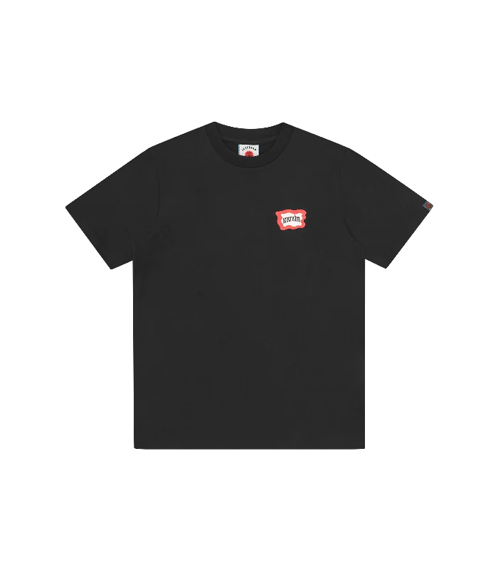 ROUNDABOUT T-SHIRT - BLACK