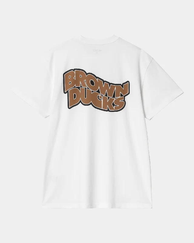 Brown Ducks T-Shirt | White