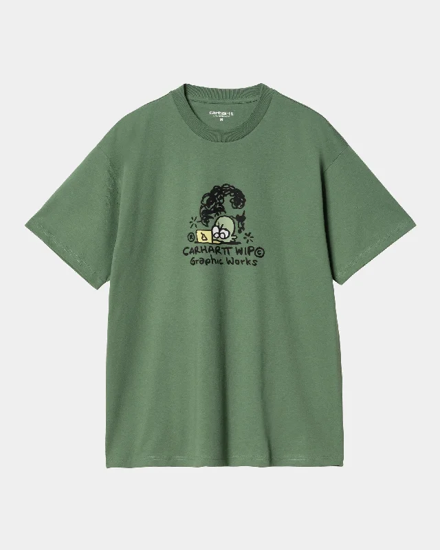 Graphic Works T-Shirt | Duck Green