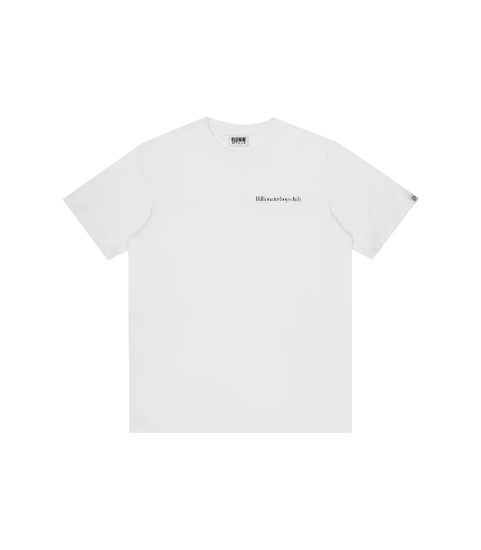 SERIF LOGO T-SHIRT - WHITE