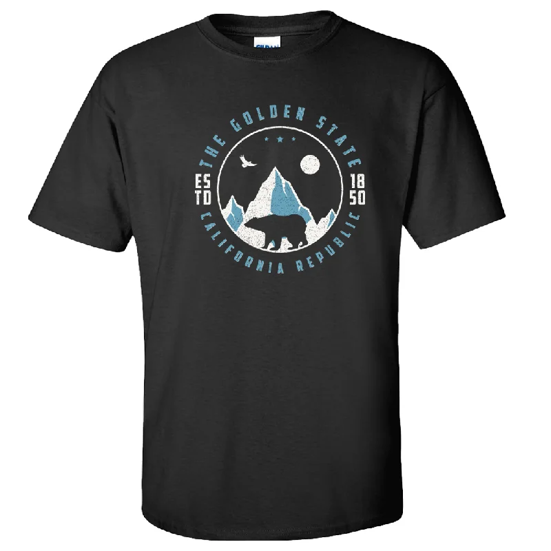 Snowy California Mountains Asst Colors T-shirt/tee