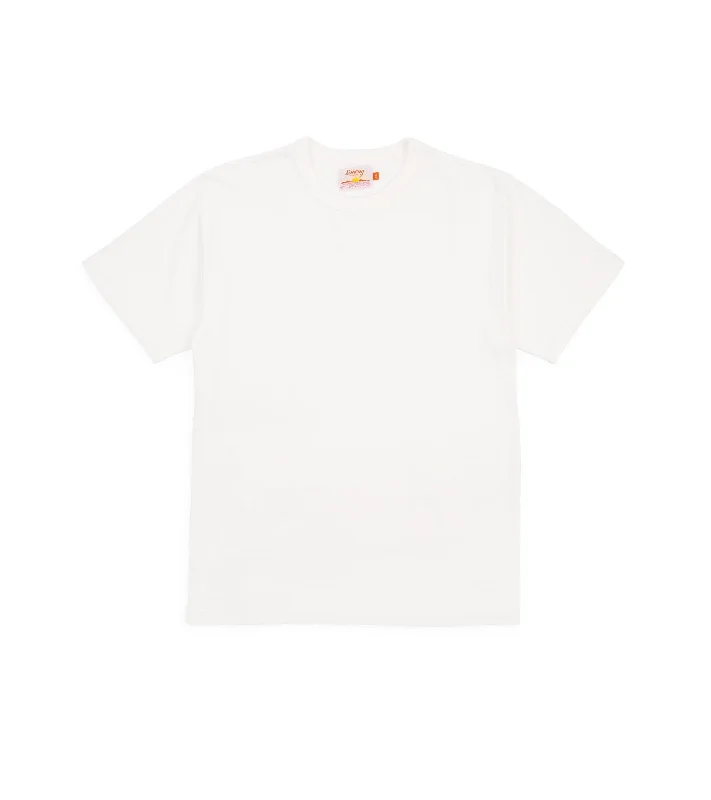 Sunray Sportswear Haleiwa Short Sleeve Cotton T-Shirt: Off White