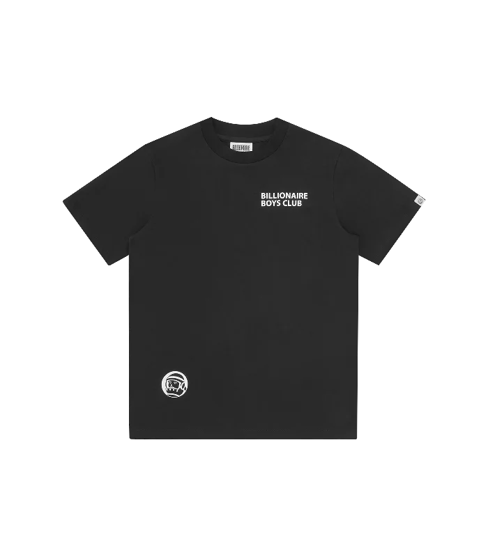 TEXT ASTRO T-SHIRT - BLACK