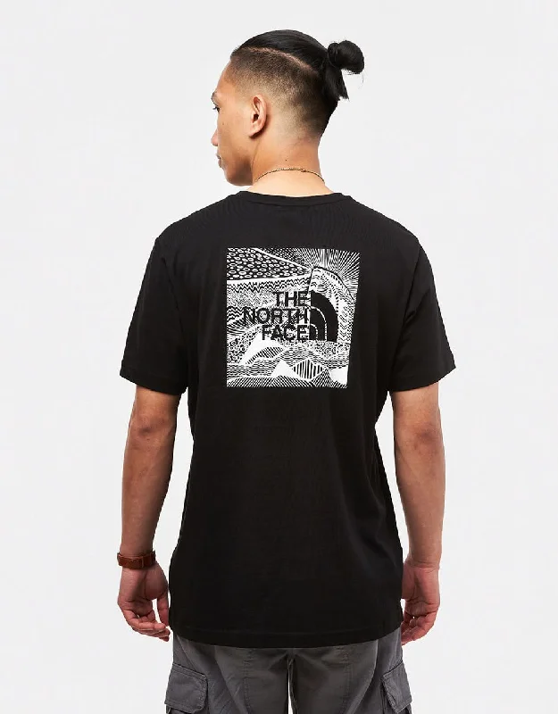 The North Face Redbox Celebration T-Shirt - TNF Black