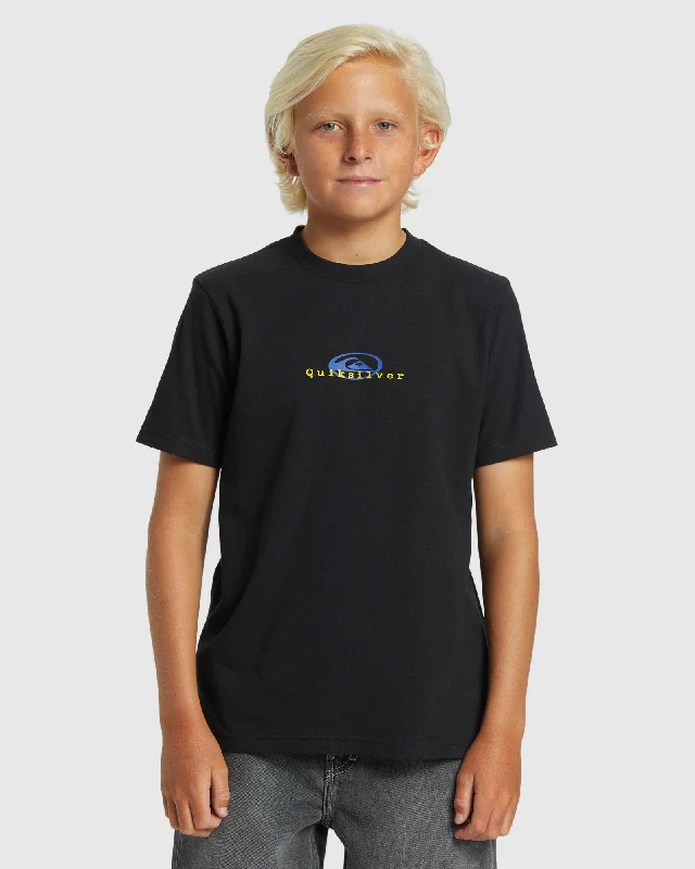 Boys Thermal Logo Short Sleeves T-shirt