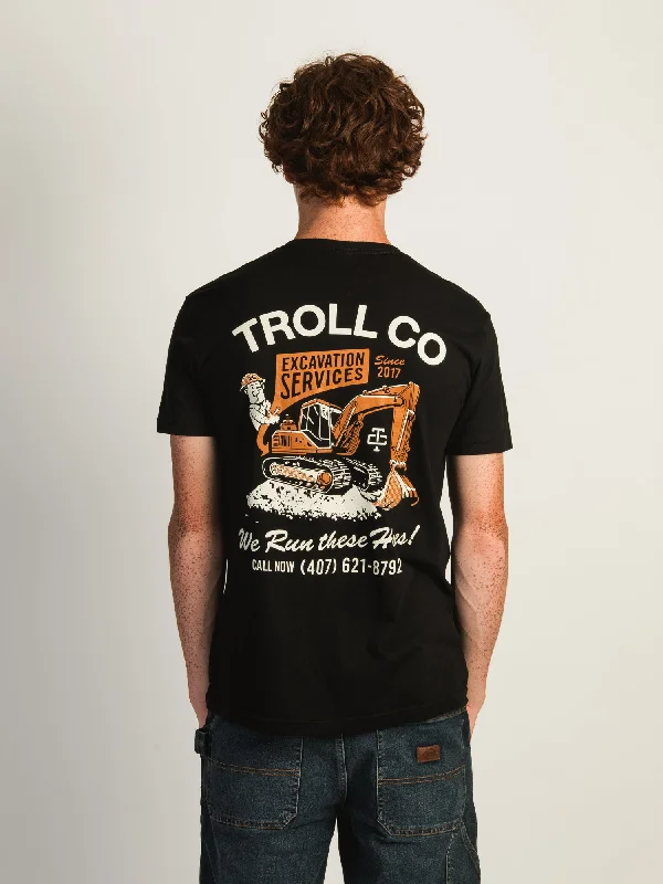 TROLL CO. EXCAVATION SVCS T-SHIRT