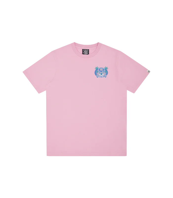 TROPICAL CREST T-SHIRT - PINK