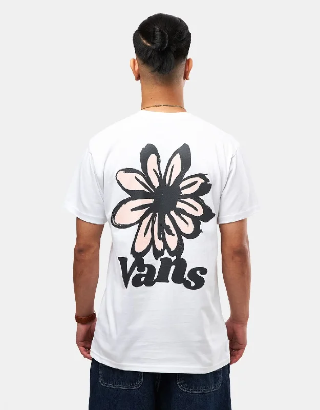 Vans Brush Petal T-Shirt - White