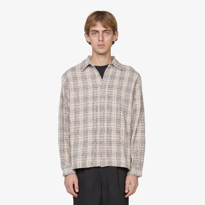 BB Shirt Bone Plaid