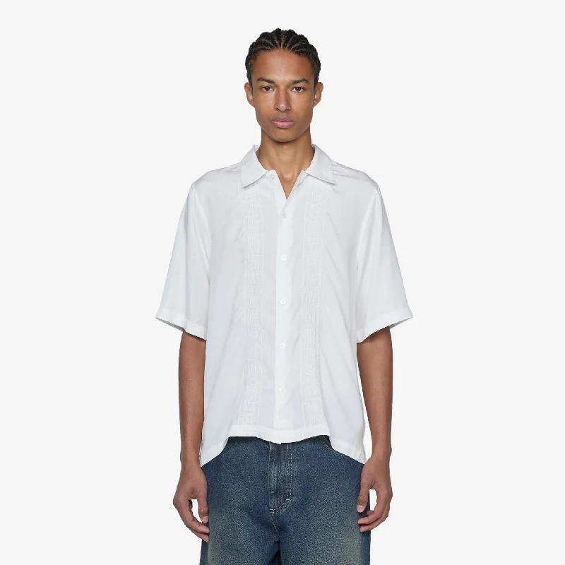 Bowling Shirt Double P Cloud White