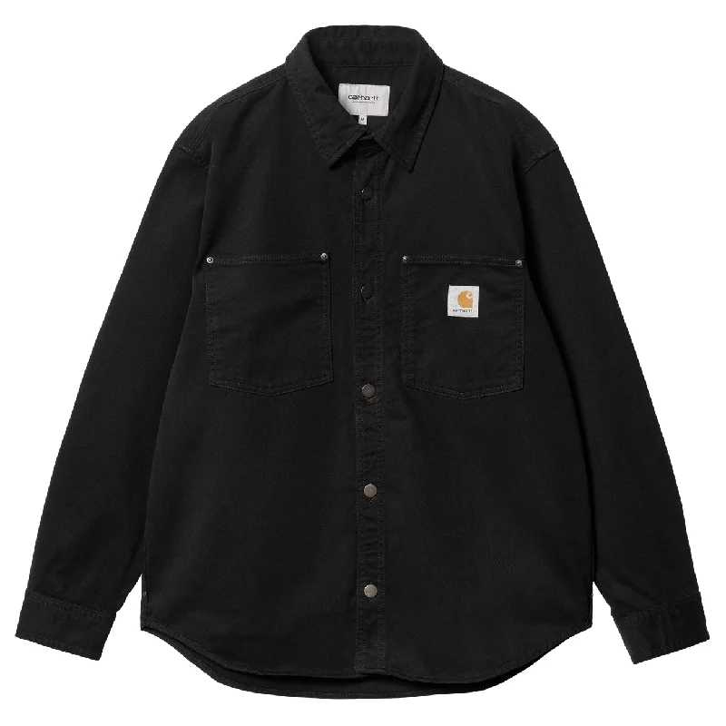 Carhartt WIP Derby Shirt Jac Black Rinsed