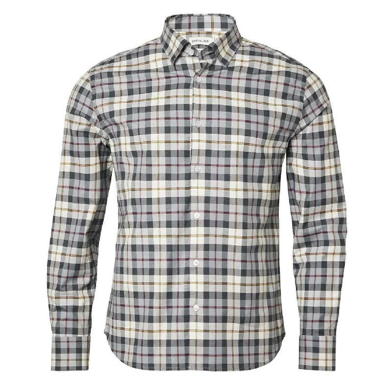 Chevalier Carlton Contemporary Fit Shirt Autumn Fling Checked