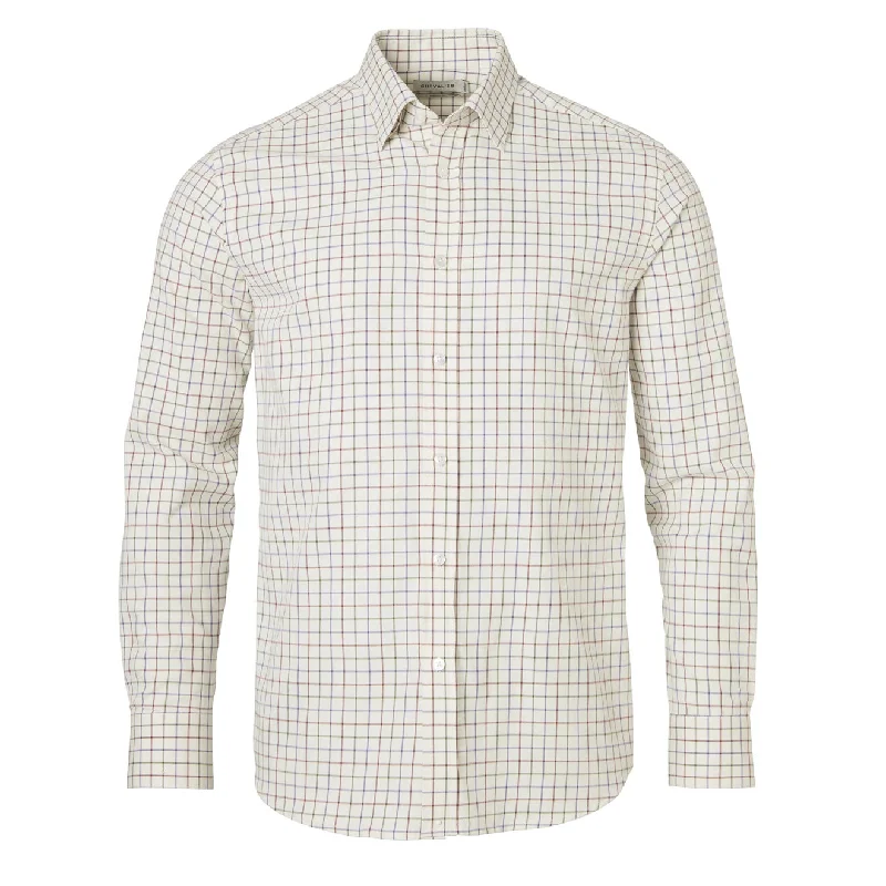 Chevalier Dundee Shirt Rust Checked