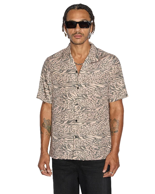 CONFUSED RESORT SS SHIRT LEO