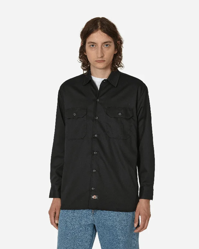 Work Longsleeve Shirt Black