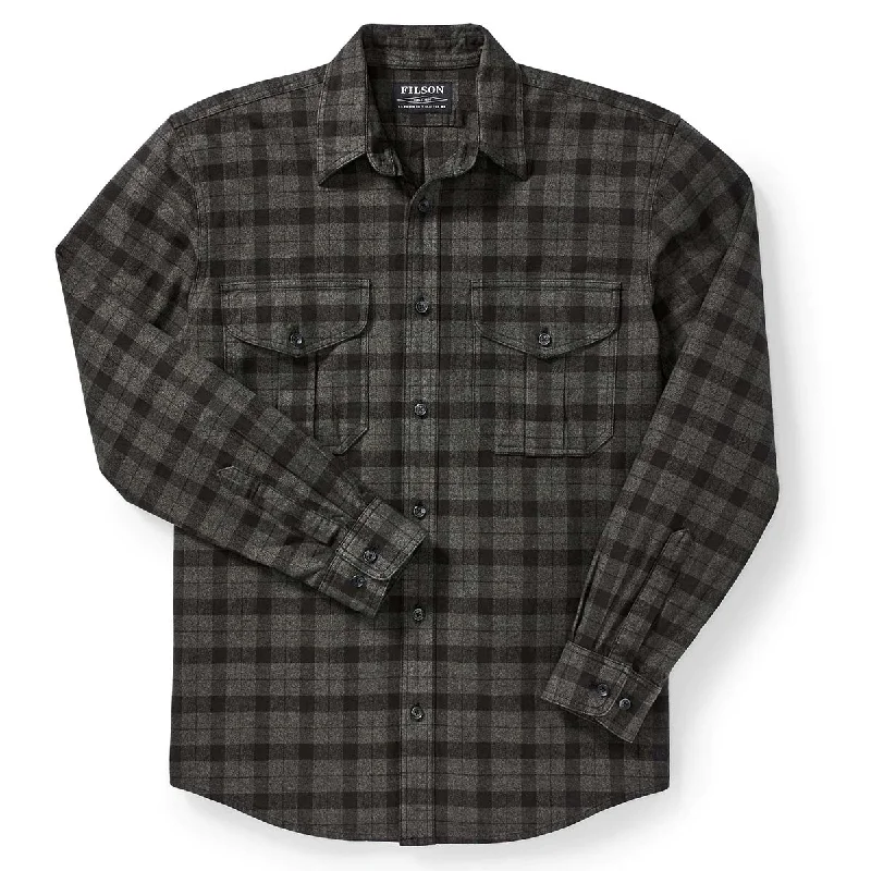 Heather Gray/Black Plaid