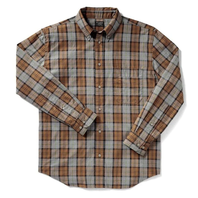 Filson Sutter Sport Shirt Bronze Heather Gray