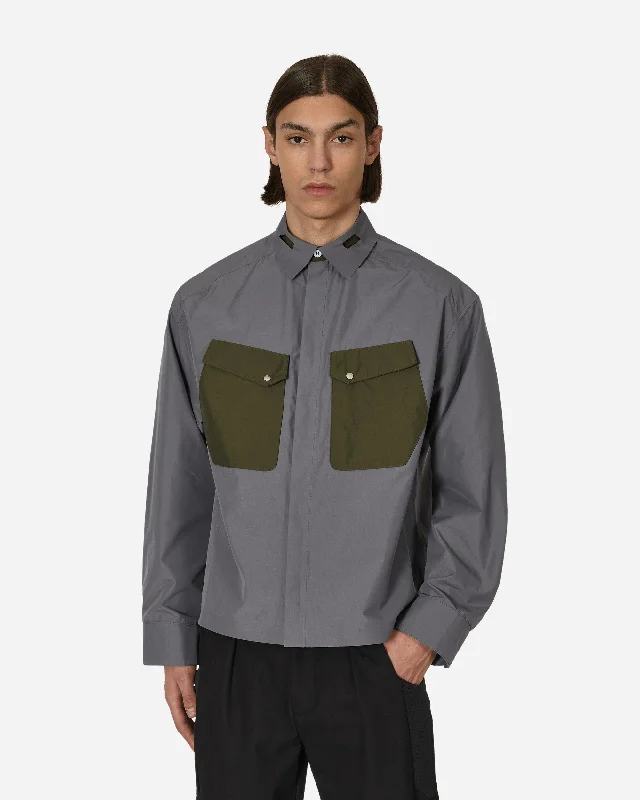 Cauter Longsleeve Shirt Grey