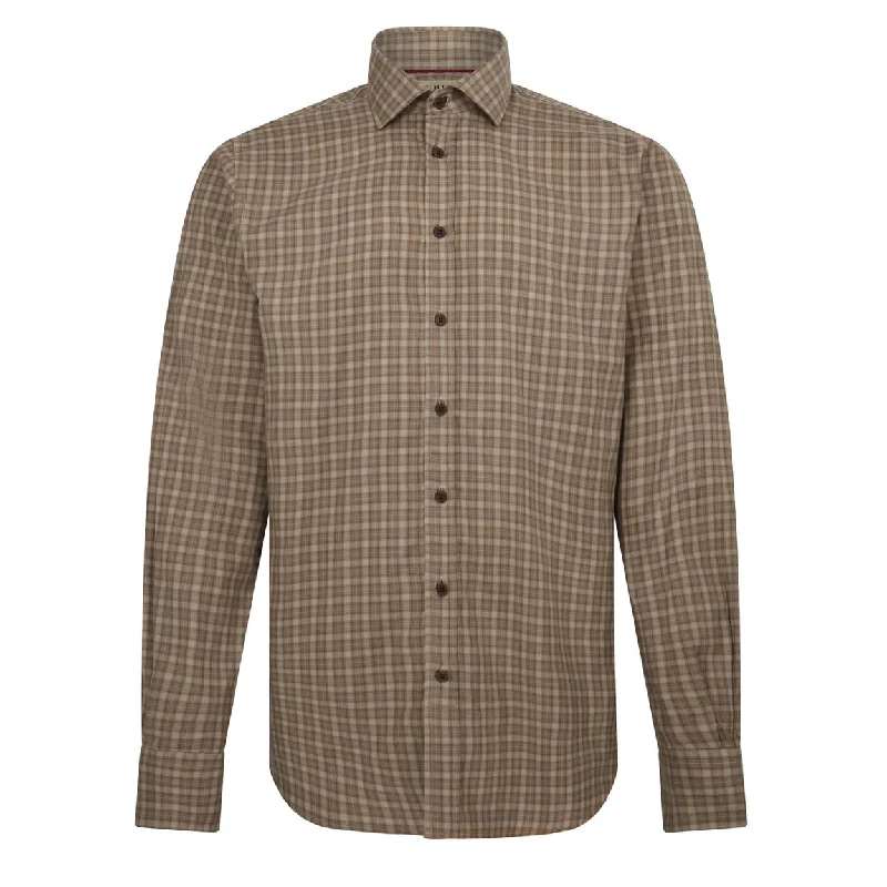 James Purdey Purdey Fit Grouse Moor Shirt Bracken