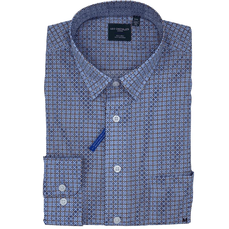 Leo Chevalier Long Sleeve Sport Shirt - 529464 2398