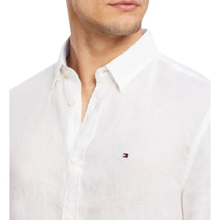 Tommy Hilfiger - Premium Linen Shirt - White